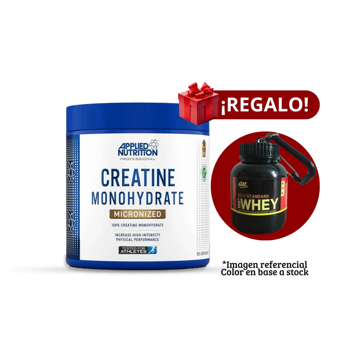 APPLIED NUTRITION - Creatina Applied Nutrition 250g+Portaproteína