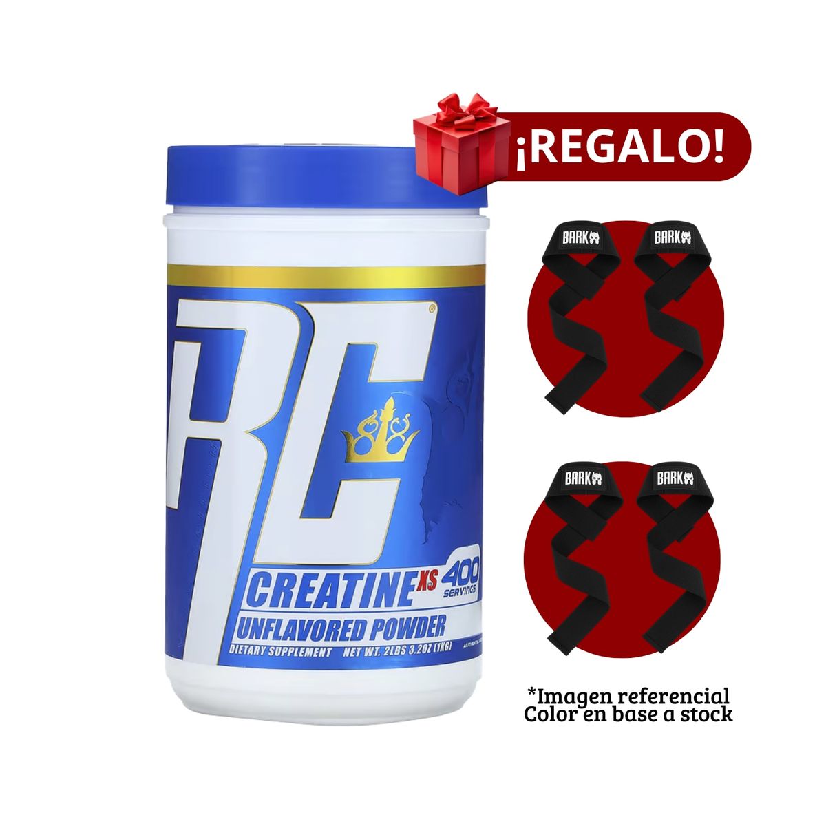 RONNIE COLEMAN - Creatina Ronnie Coleman 1 Kg+2 Straps