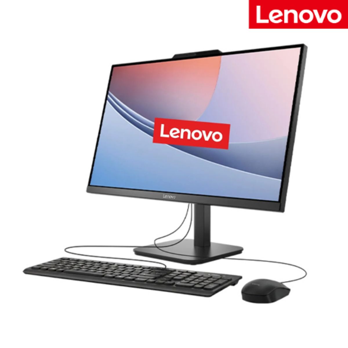 LENOVO - All-in-One Lenovo V100 23.8" FHD IPS Core i3 N305 3.8GHz  8GB RAM  SSD 512GB