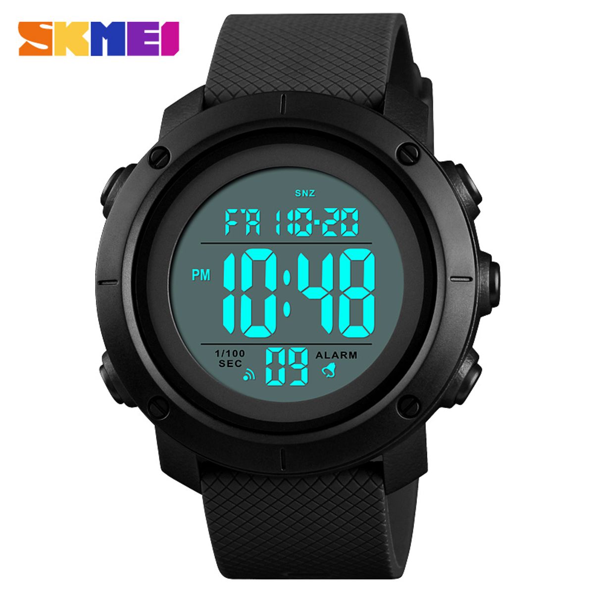 Skmei - Reloj Skmei 1434 Negro Correa Silicona