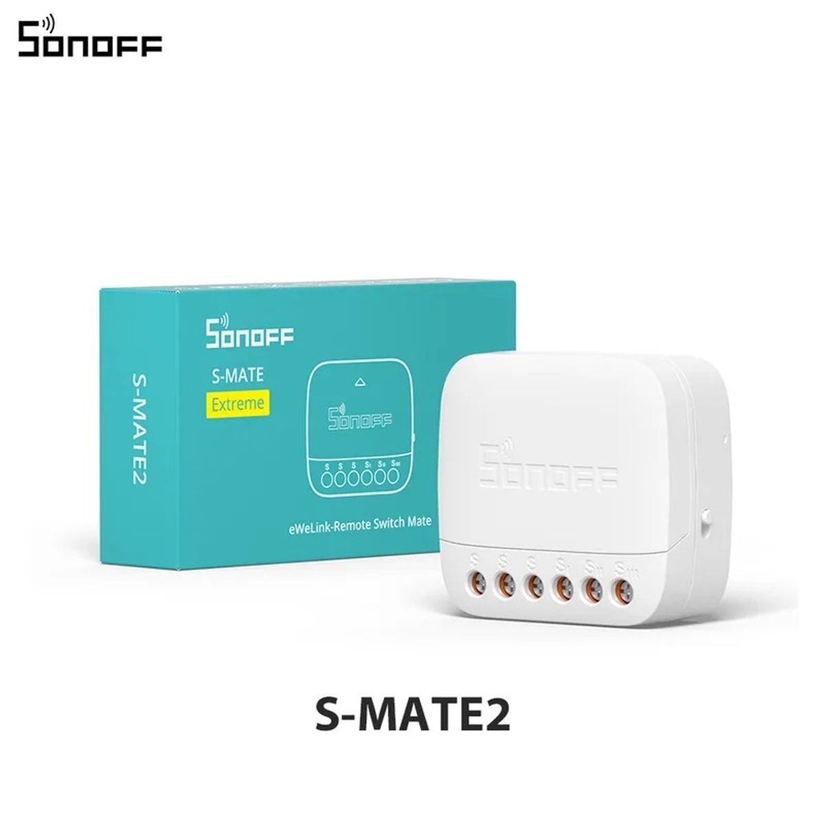 SONOFF - Sonoff Interruptor S-mate2 Extreme - Blanco