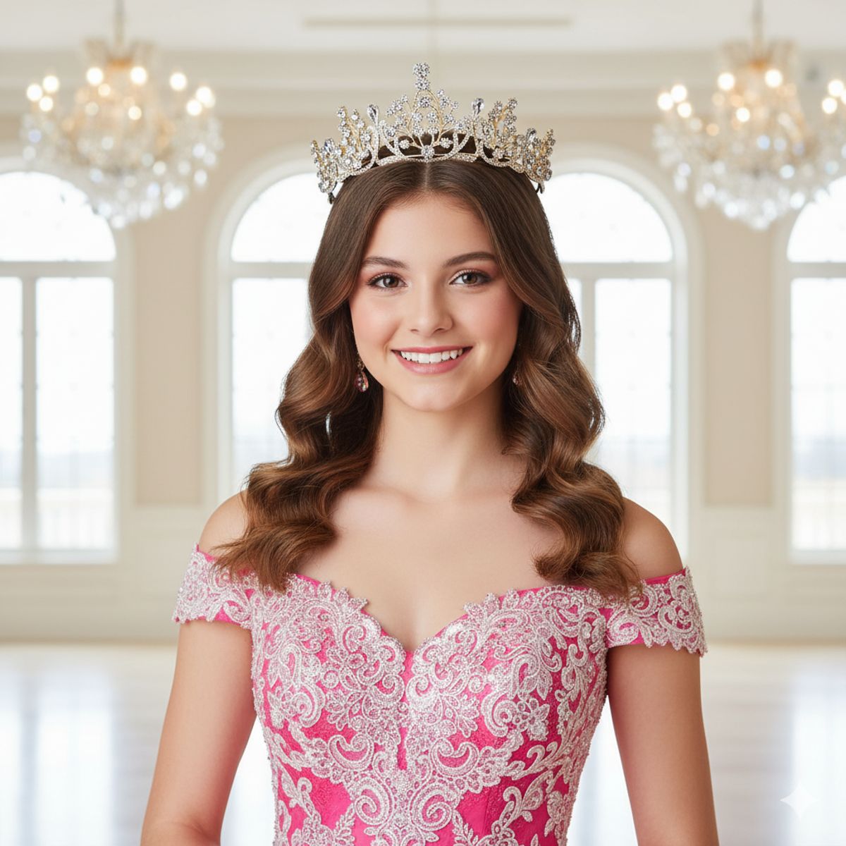 GENERICO - CORONA PARA FIESTA DE PROMOCION DE NIÑA