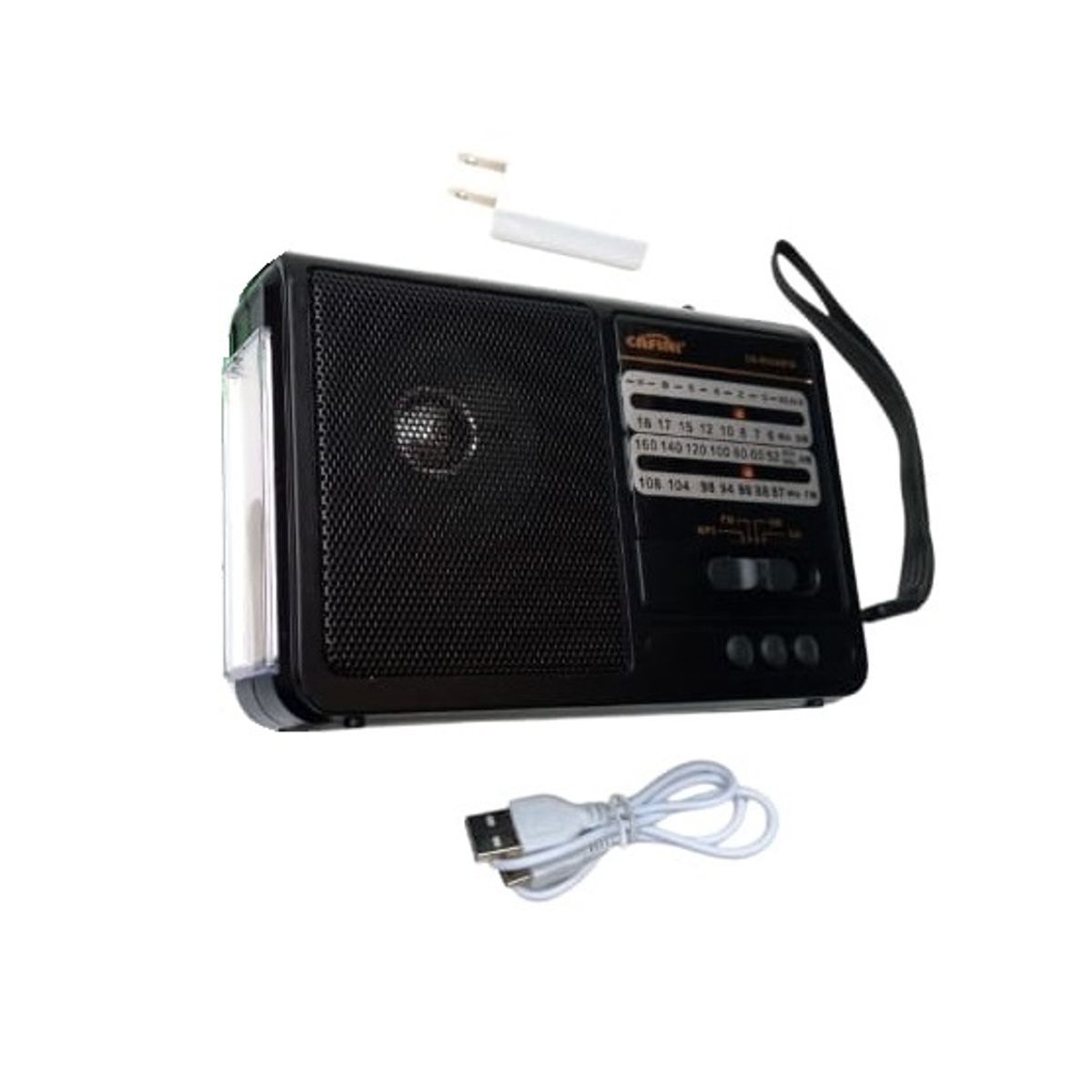 CAFINI - Radio Portatil Con Usb Linterna R4240