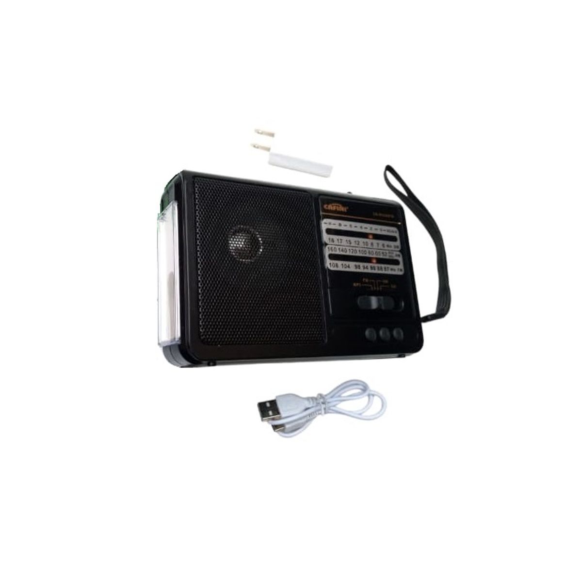 CAFINI - Radio Portatil Con Usb Linterna R4240