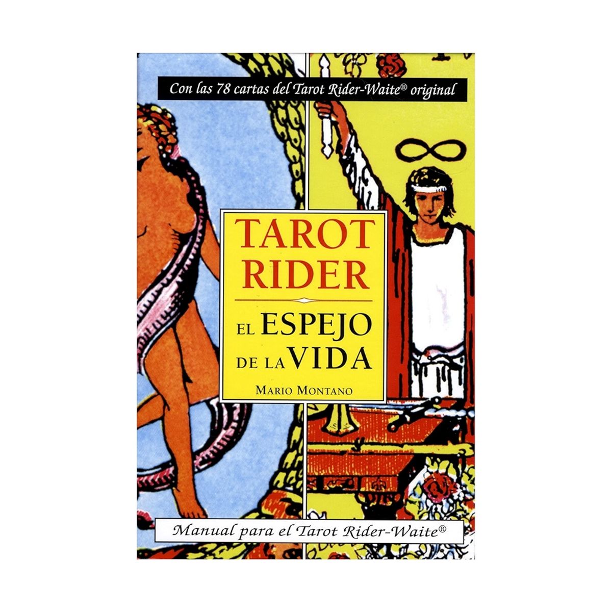 GENERICO - TAROT RIDER EL ESPEJO DE LA VIDA LIBRO + BARAJA