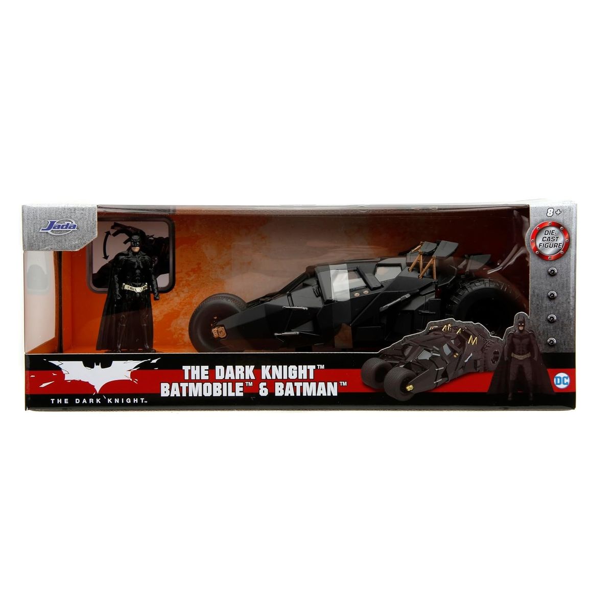 JADA TOYS - AUTO COLECCION BATIMOVIL DARK KNIGHT ESCALA 1: 24