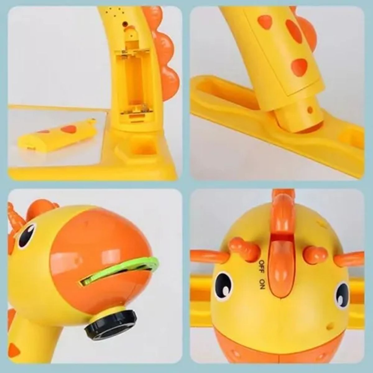 GENERICO - MESA PIZARRA PROYECTOR JIRAFA JUGUETE EDUCATIVO NIÑAS NIÑOS ESTIMULACION TEMPRANA