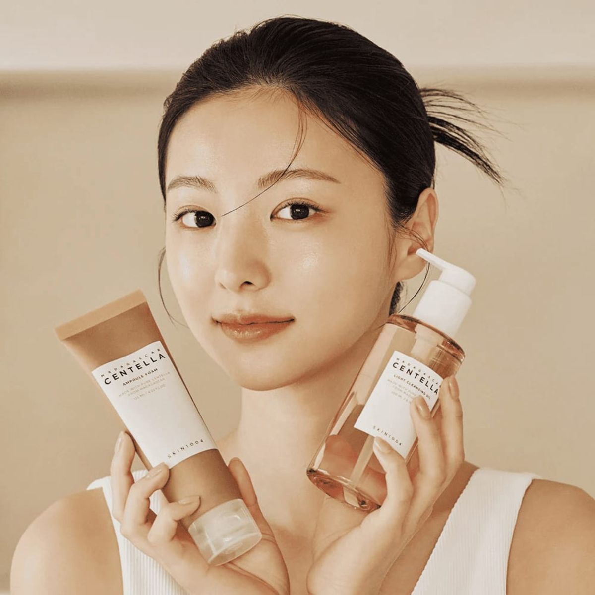 SKIN1004 - Doble Limpieza Facial piel irritada y sensible Madagascar Centella Double Cleansing Dúo