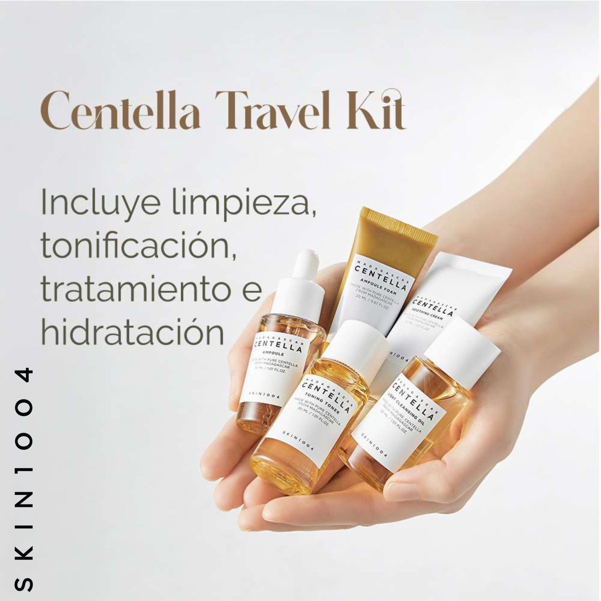 SKIN1004 - Madagascar Centella Travel Kit 5minis piel irritada y sensible