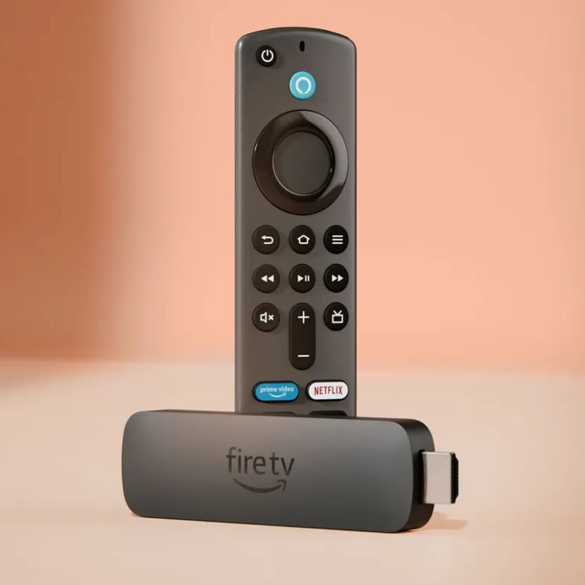 AMAZON - Amazon Fire Tv Stick 4k Fire Tv Stick 4k Pilas 4k Negro
