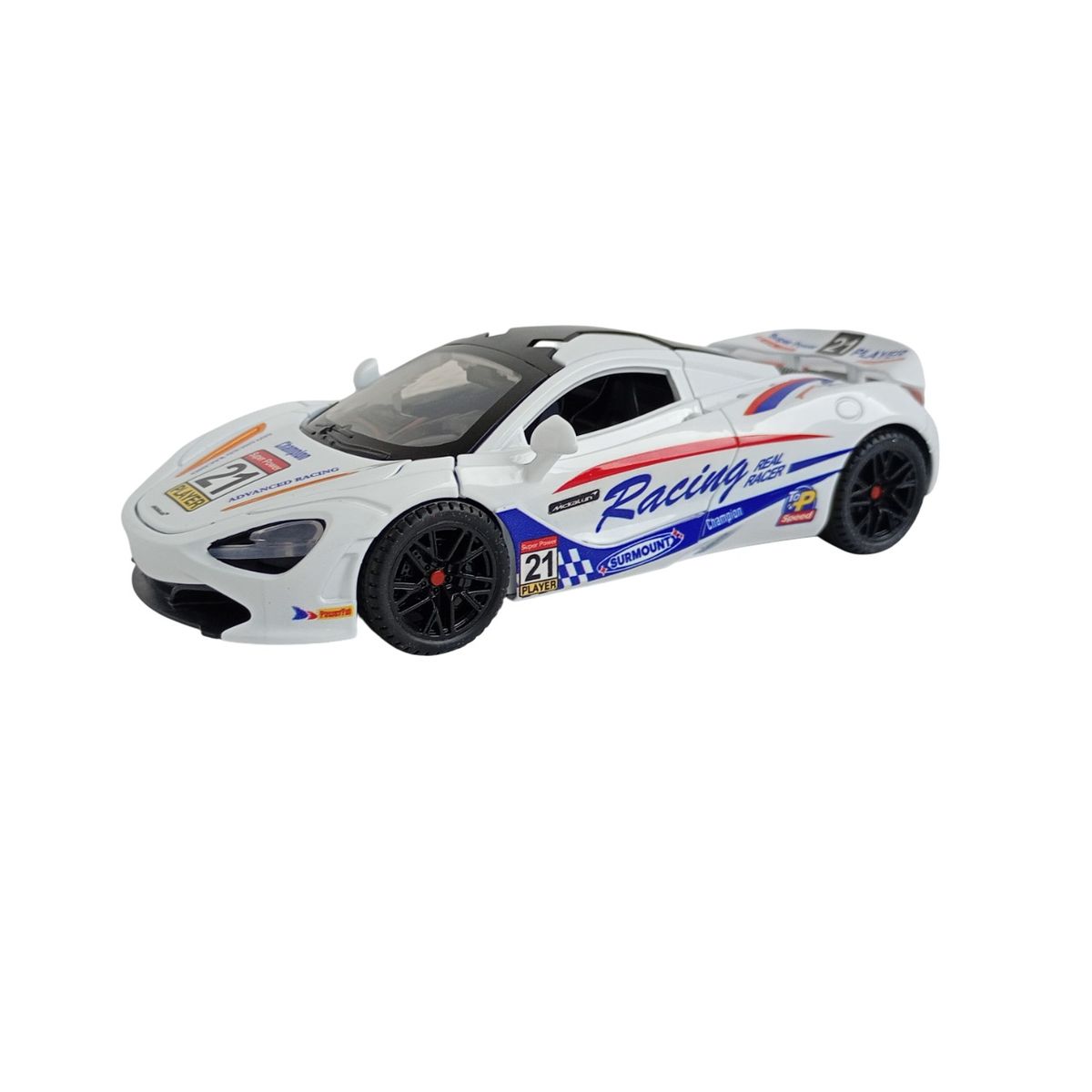DIECAST MASTER - Auto Coleccion Mclaren 720 S GT Escala 1: 24 Diecast Sonido Y Luz