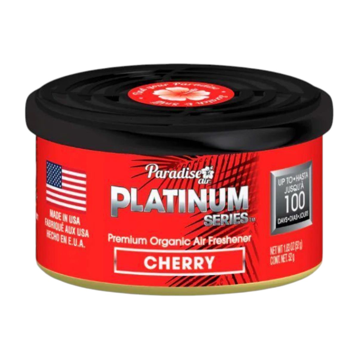GENERICO - Ambientador para auto PARADISE AIR Platinum series 100dias - Cereza