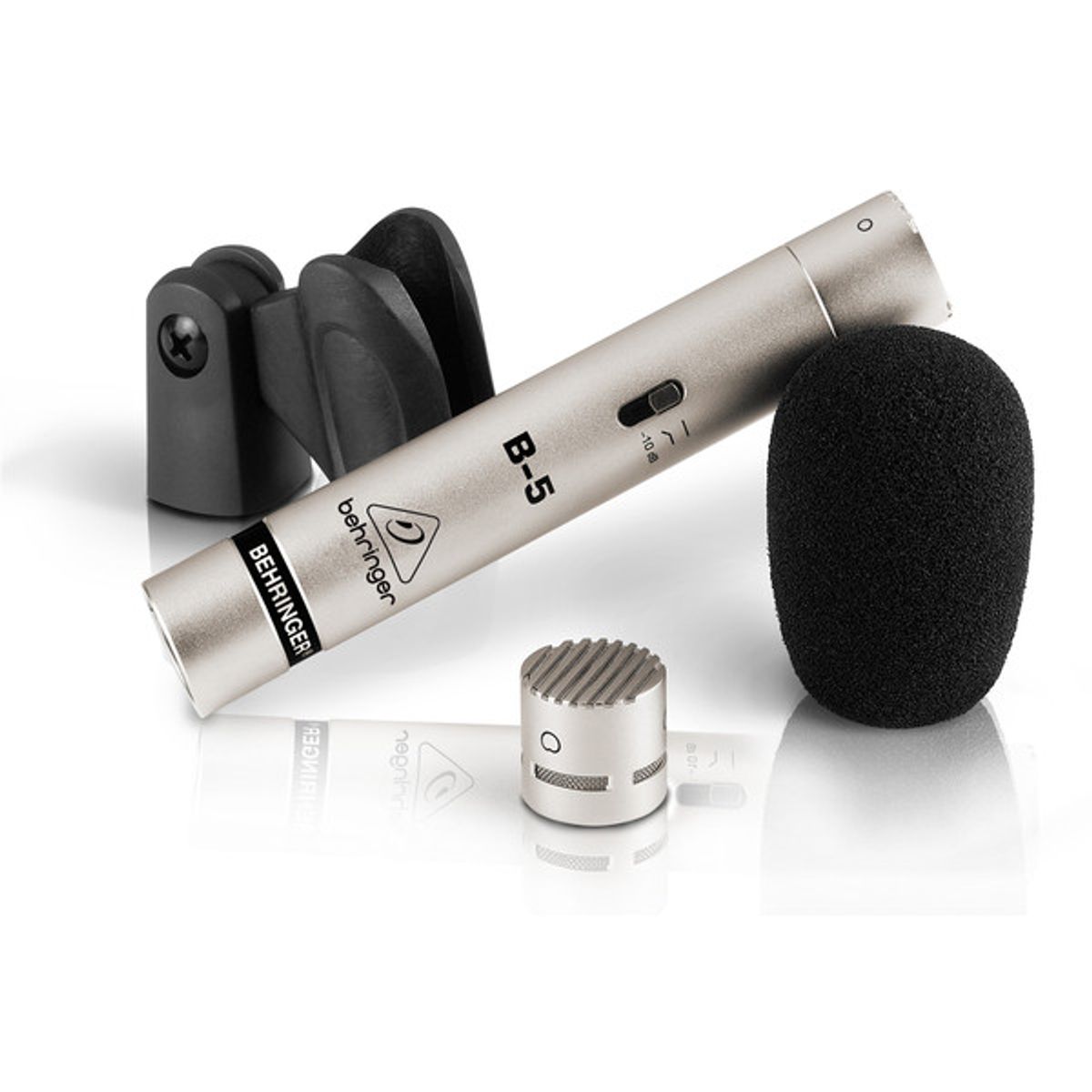 BEHRINGER - B5 Behringer - Micrófono de condensador con 2 capsulas intercambiables