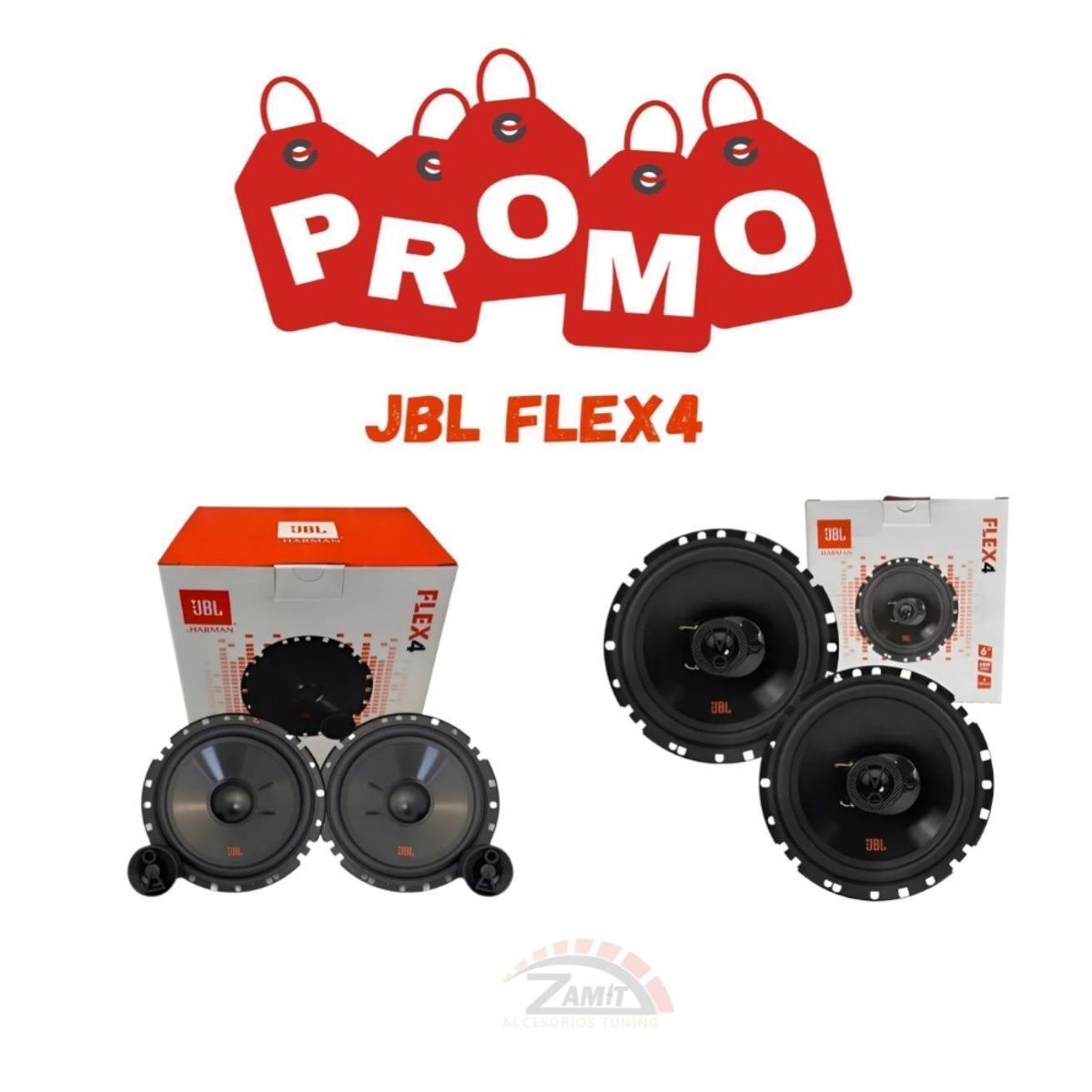 GENERICO - Combo de parlantes - J-B-L - serie FLEX4
