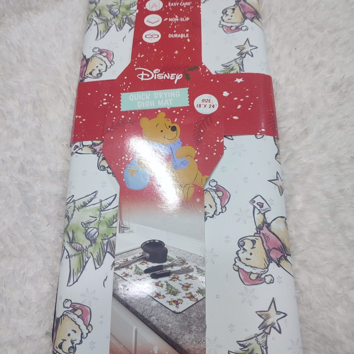 DISNEY CLASICOS - Mat para Secado de Platos Winnie The Pooh