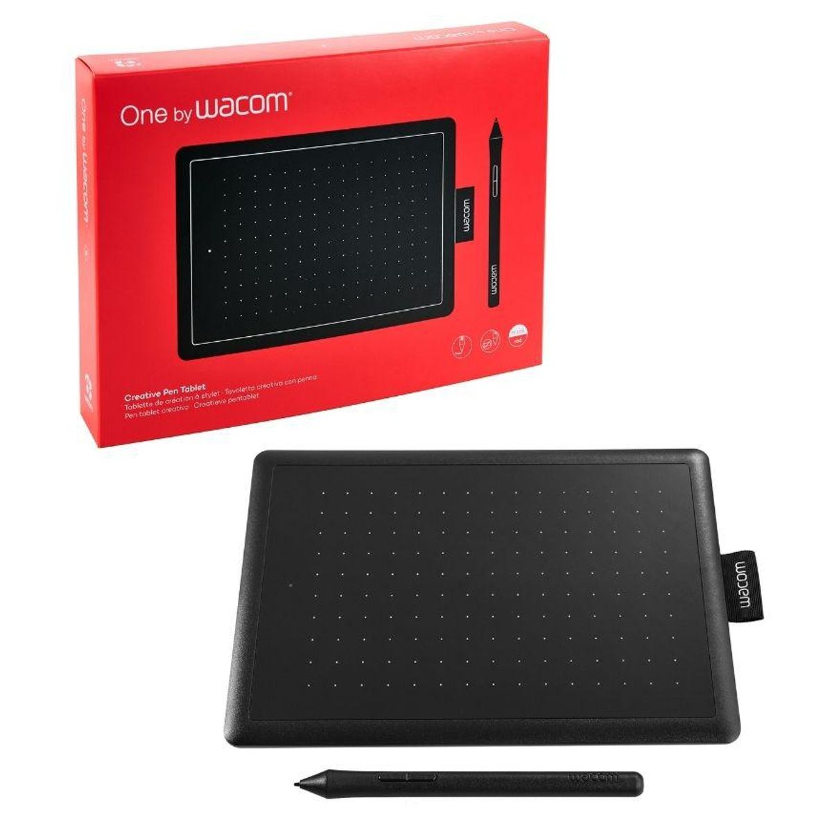 WACOM - TABLETA GRAFICA WACOM ONE BY SMALL CTL472 BLACK