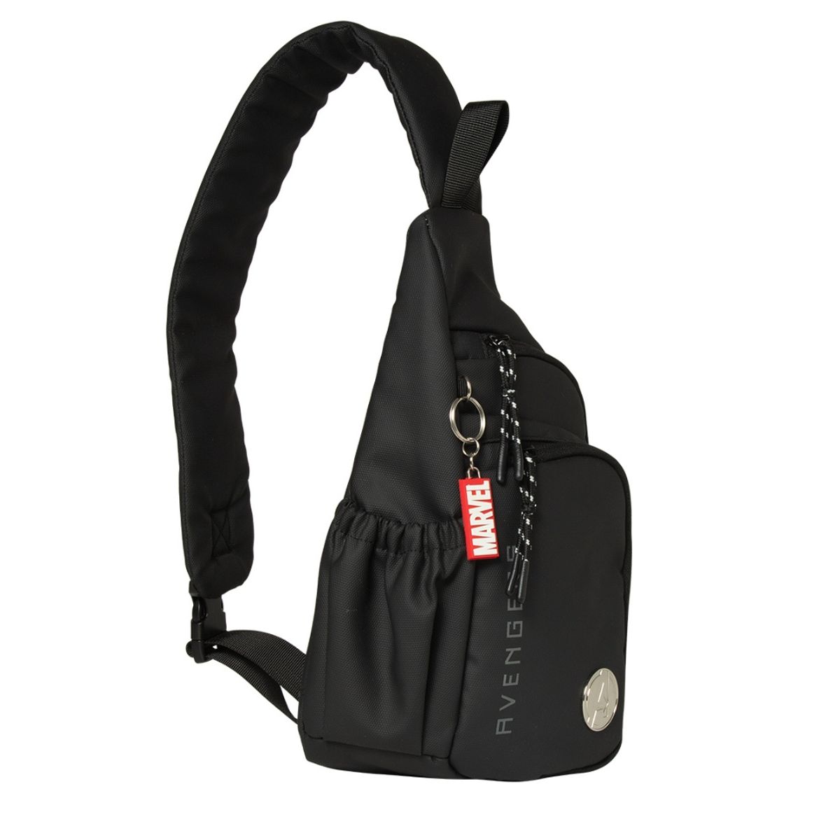 DISNEY CLASICOS - Bolso Cruzado Morral Avengers Marvel Black Limited Edition