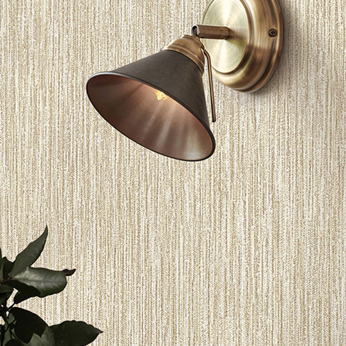 DECOMOA - Papel tapiz decorativo Texture Expression Biege 5m2