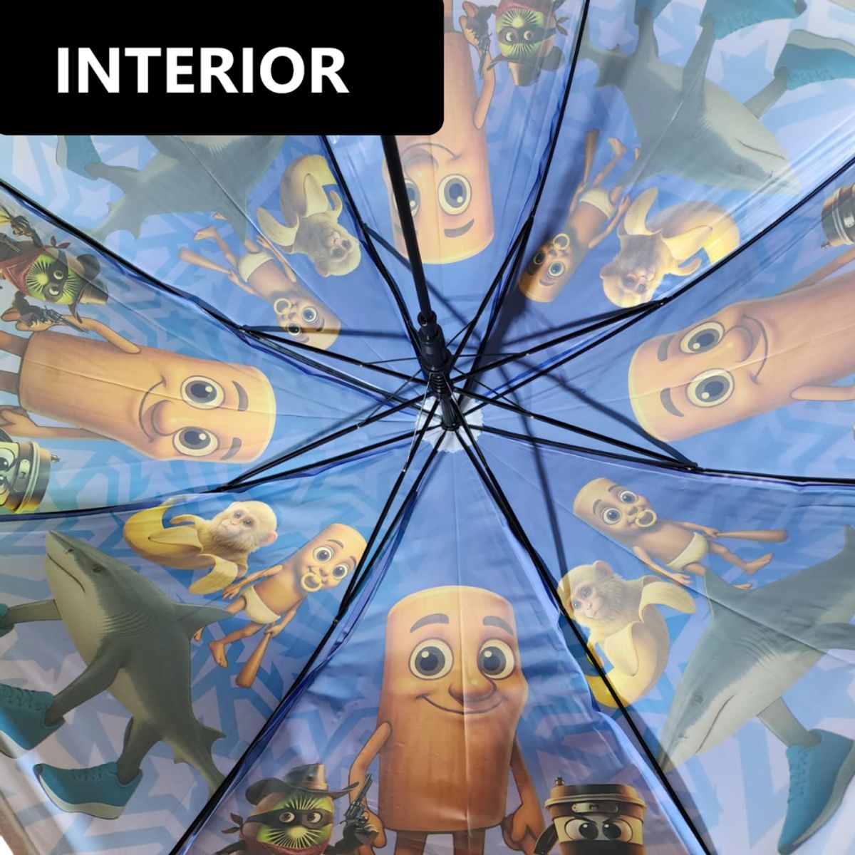 GENERICO - Pack x2 Sombrillas Paraguas para niños  – Modelos Animados