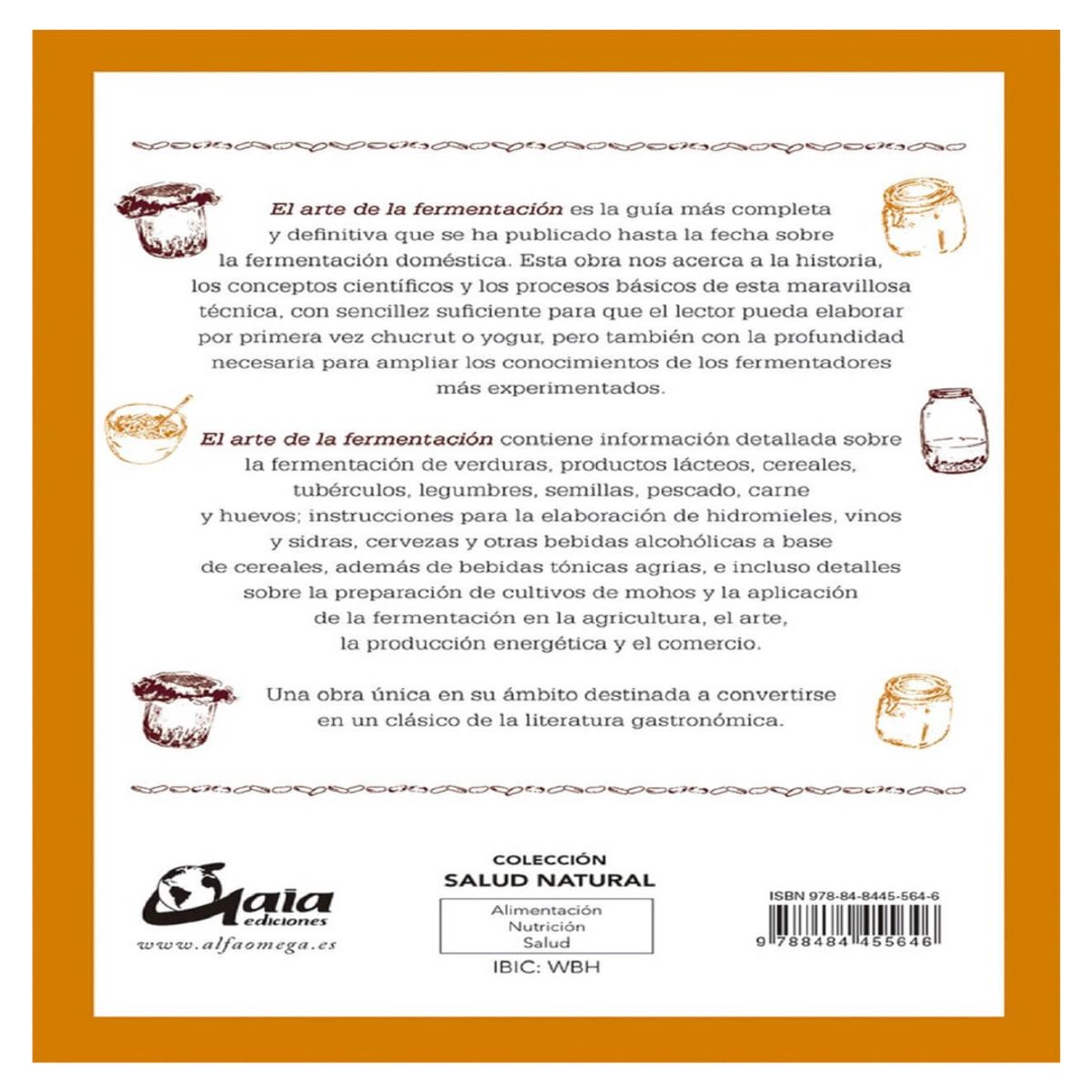 GENERICO - El arte de la fermentación - Libro de Cocina