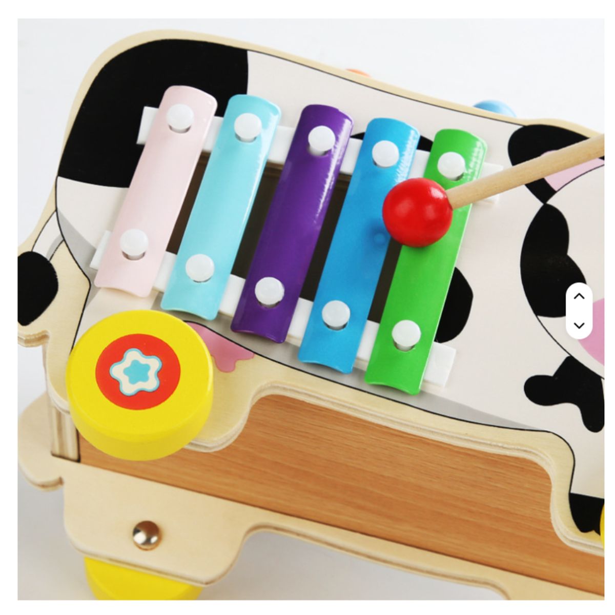 GENERICO - Juguete Didáctico Vaquita Multijuego 8 en 1 Premiun