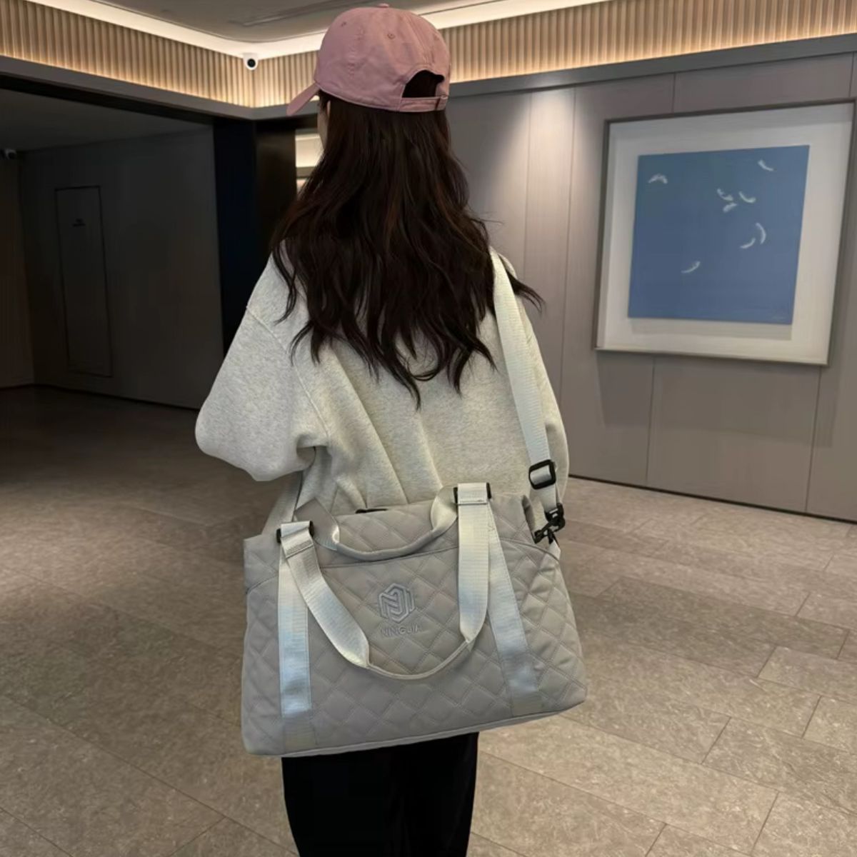 GENERICO - BOLSO PARA VIAJE NEGRO