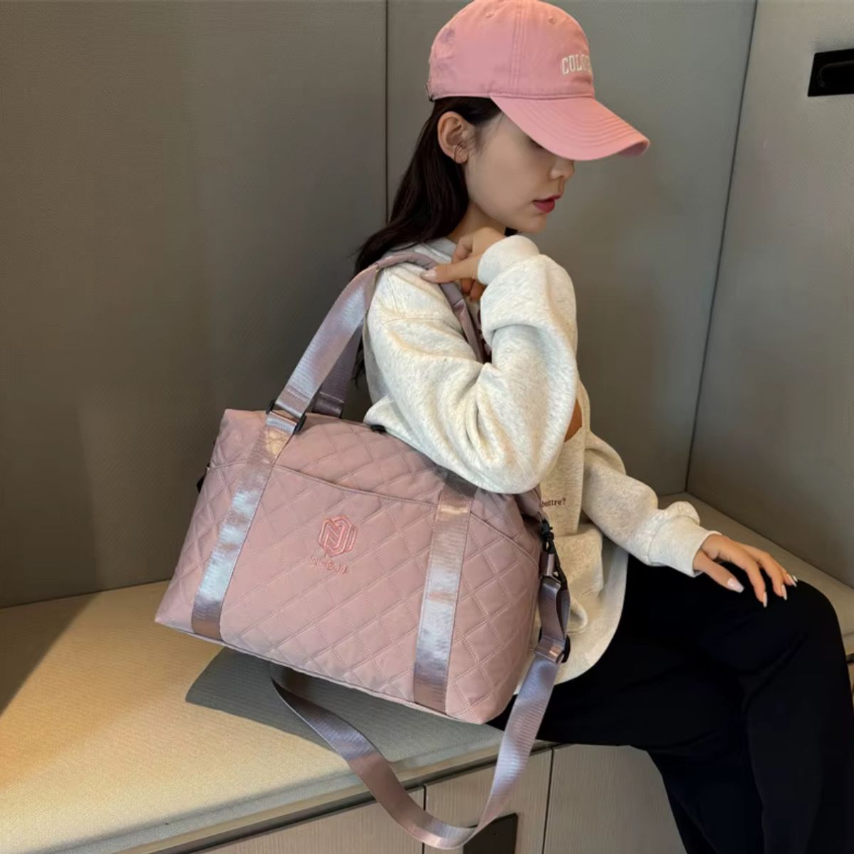 GENERICO - BOLSO PARA VIAJE NEGRO