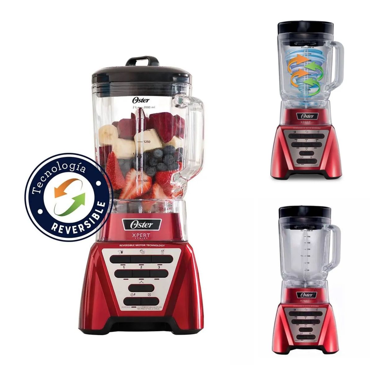 OSTER - Licuadora Oster Xpert Series BLST3A-R2G 053 – Roja