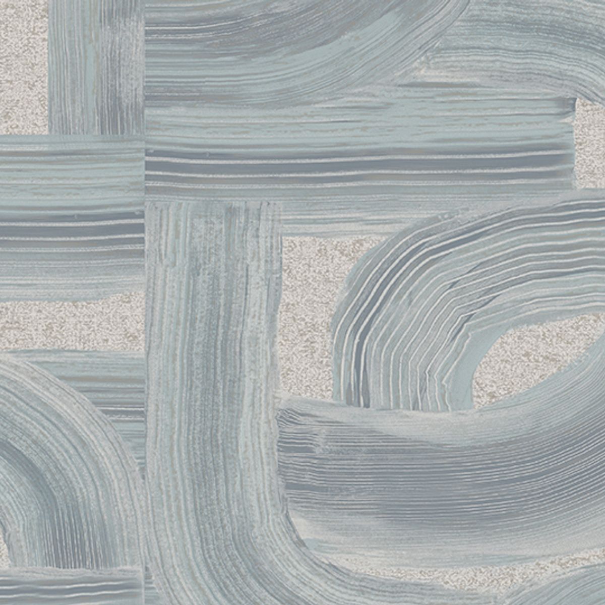 DECOMOA - Papel tapiz decorativo Estilo Abstracto Azul grisáceo 5m2