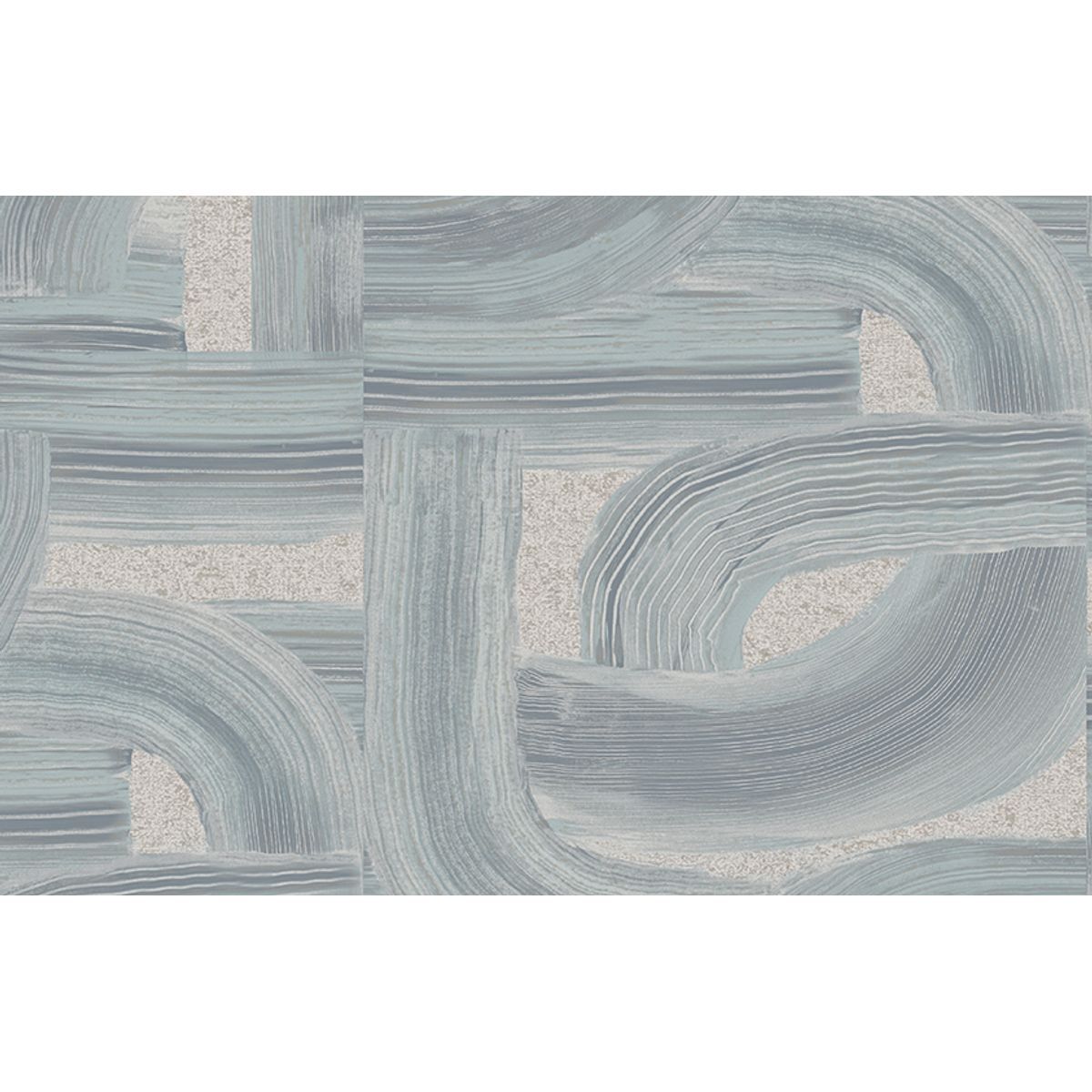 DECOMOA - Papel tapiz decorativo Estilo Abstracto Azul grisáceo 5m2