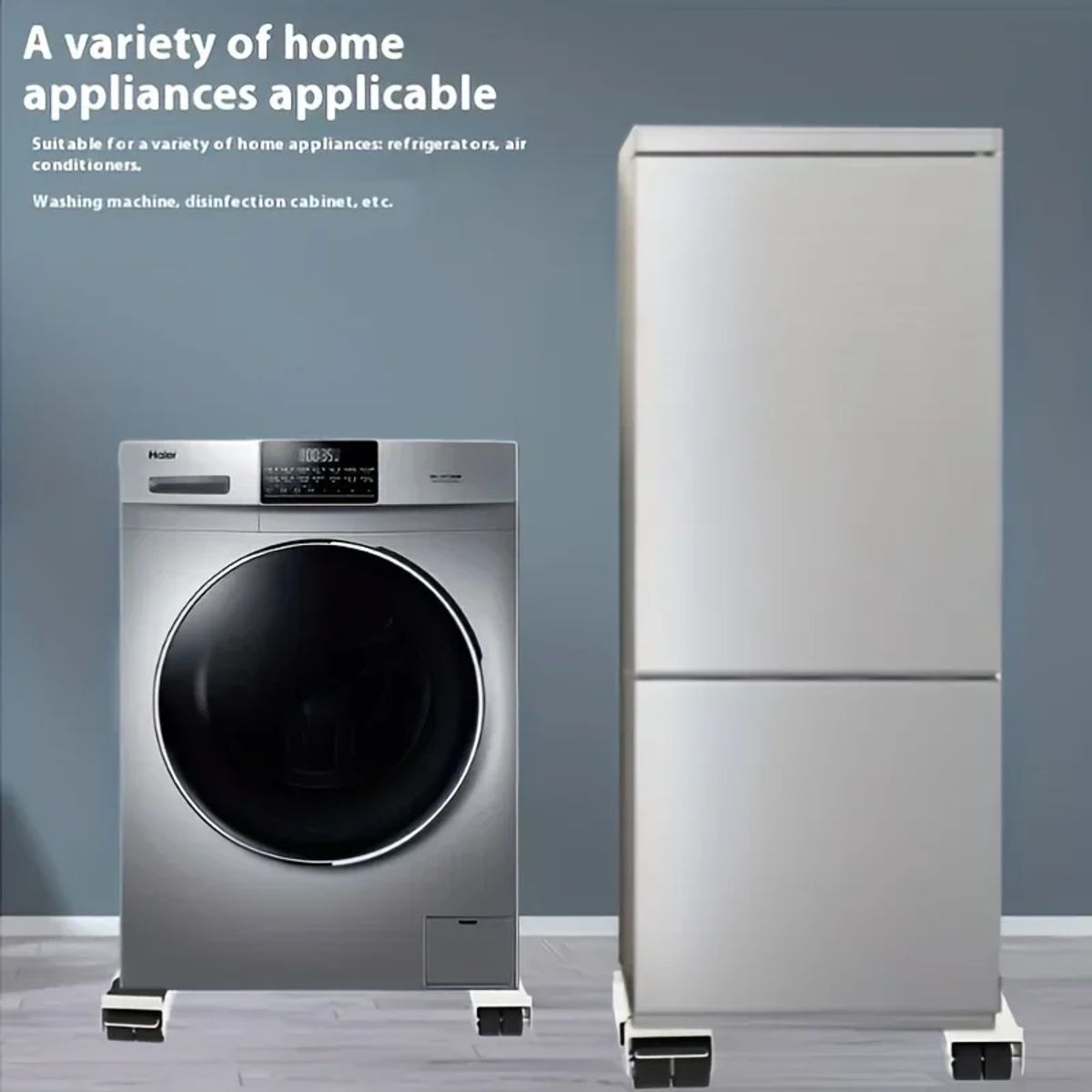 GENERICO - Base Movible Para Lavadora Refrigeradora Y Muebles