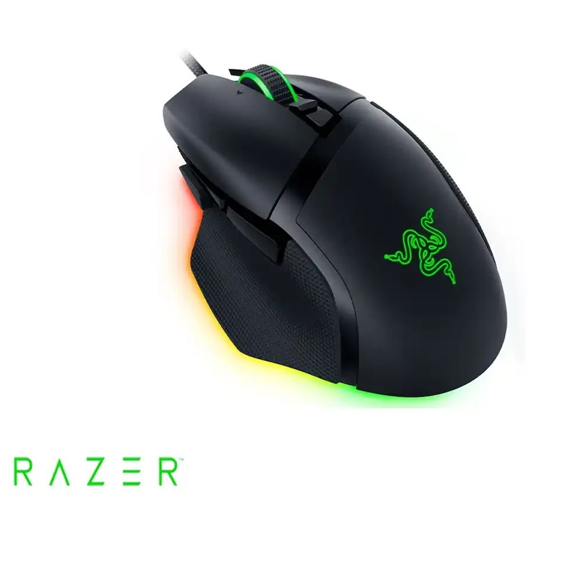 RAZER - Mouse Gamer Razer Basilisk V3 RGB 11 botones Optico Cableado Negro 26000 ppi