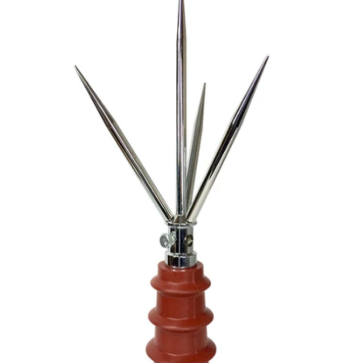 GENERICO - PARARRAYO TETRAPUNTAL DE 12 CON AISLADOR 12KV O SISTEMA DE PROTECCION PUNTA