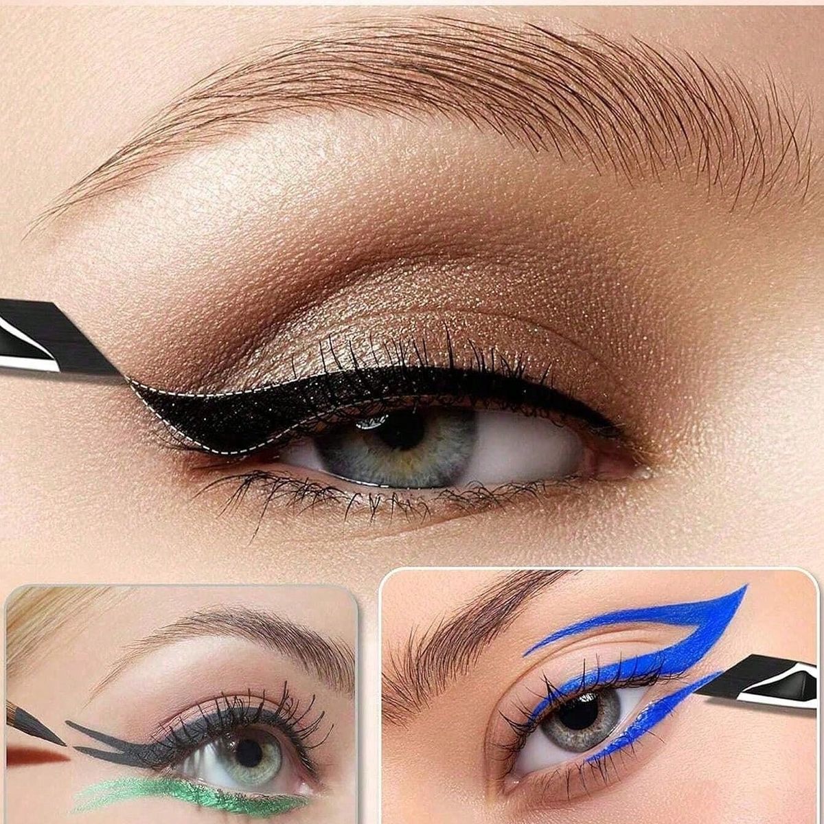 GENERICO - Set De 10 Brochas lolitas De Maquillaje para ojos