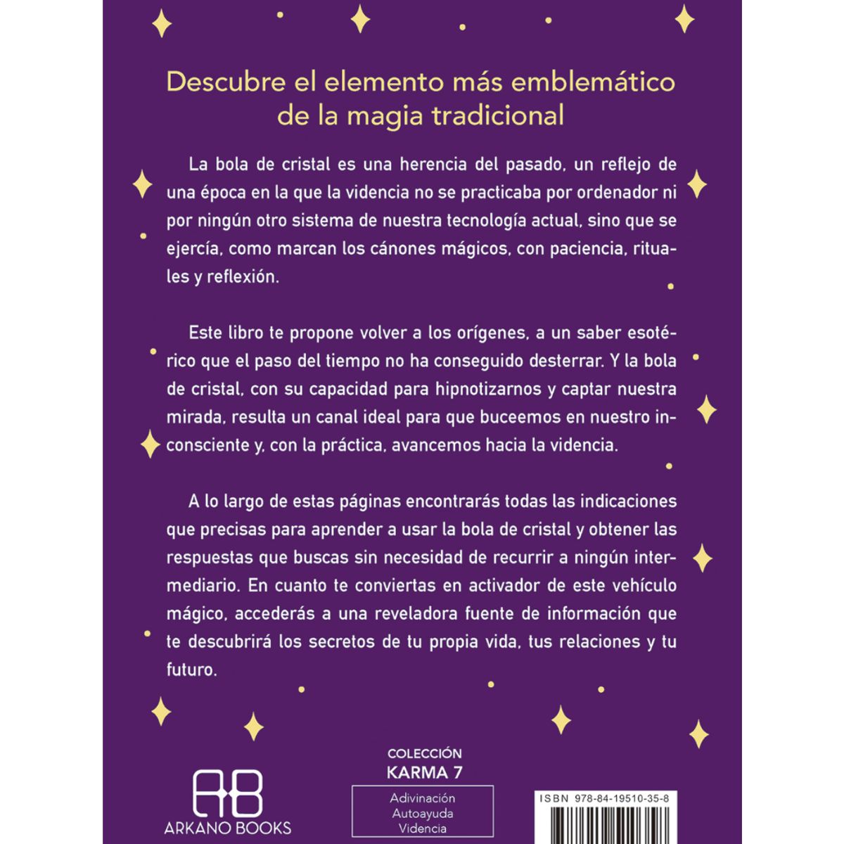 GENERICO - Bola de cristal. interpretar  para la videncia, la magia y la adivinación. Sólo libro
