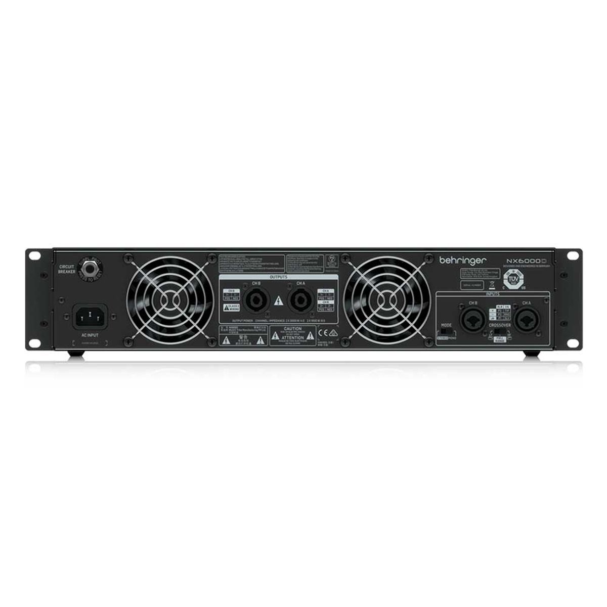 BEHRINGER - Amplificador Potencia Behringer NX6000