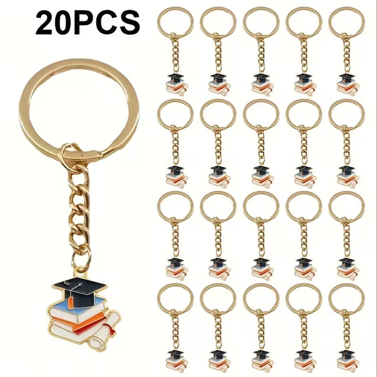 GENERICO - LLAVEROS DE GRADUACION Y REGALO DE GRADUACION - 20  UNIDAD