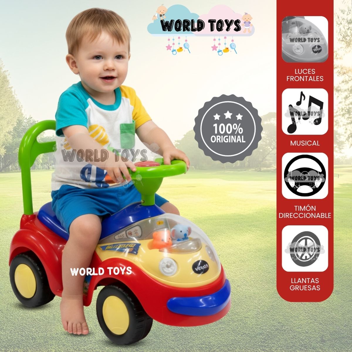 BABY - Correpasillo Buggy para Niños «HIPO» Edición Limitada Red