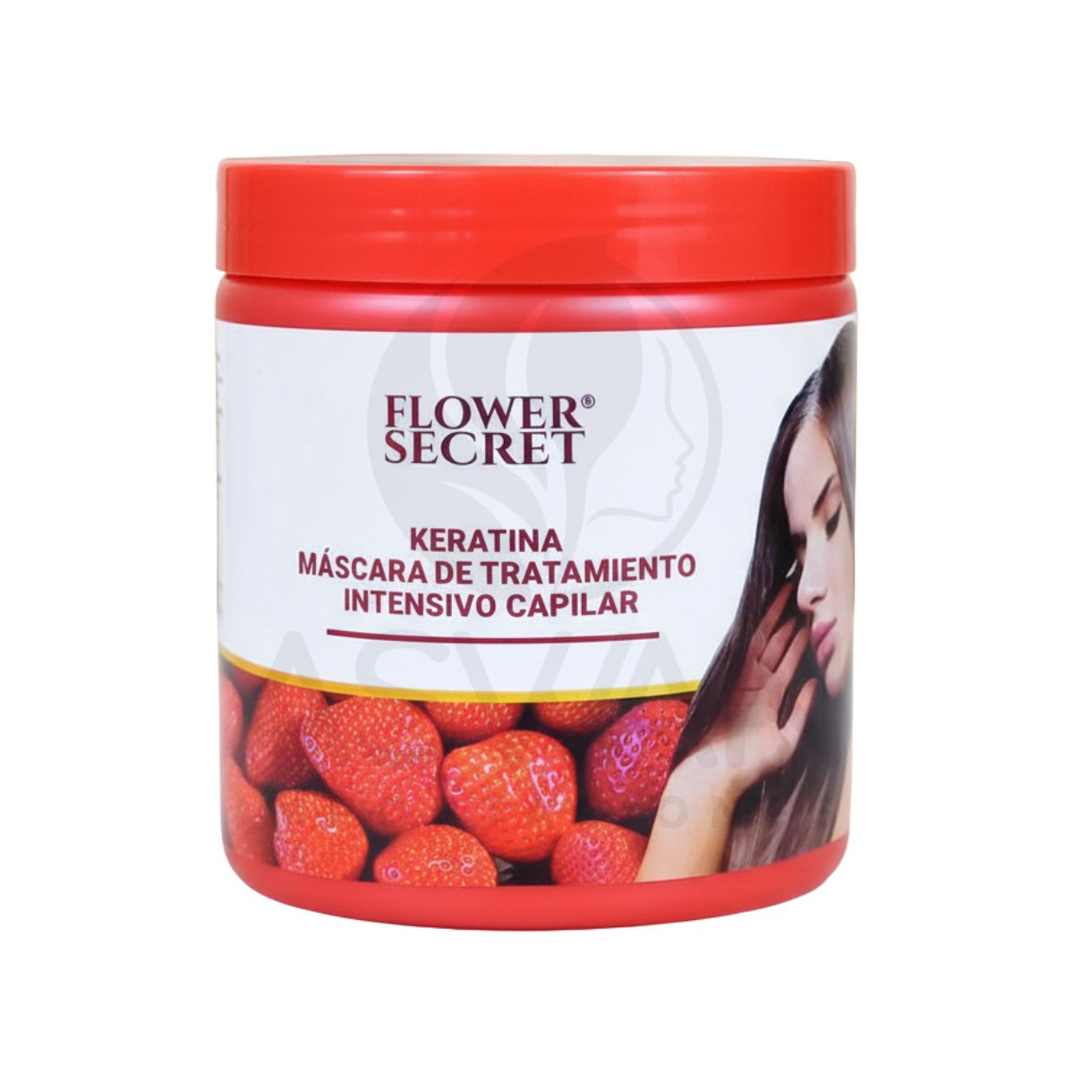 GENERICO - Mascarilla Capilar Keratina Fresa 500ml - FLOWER SECRET