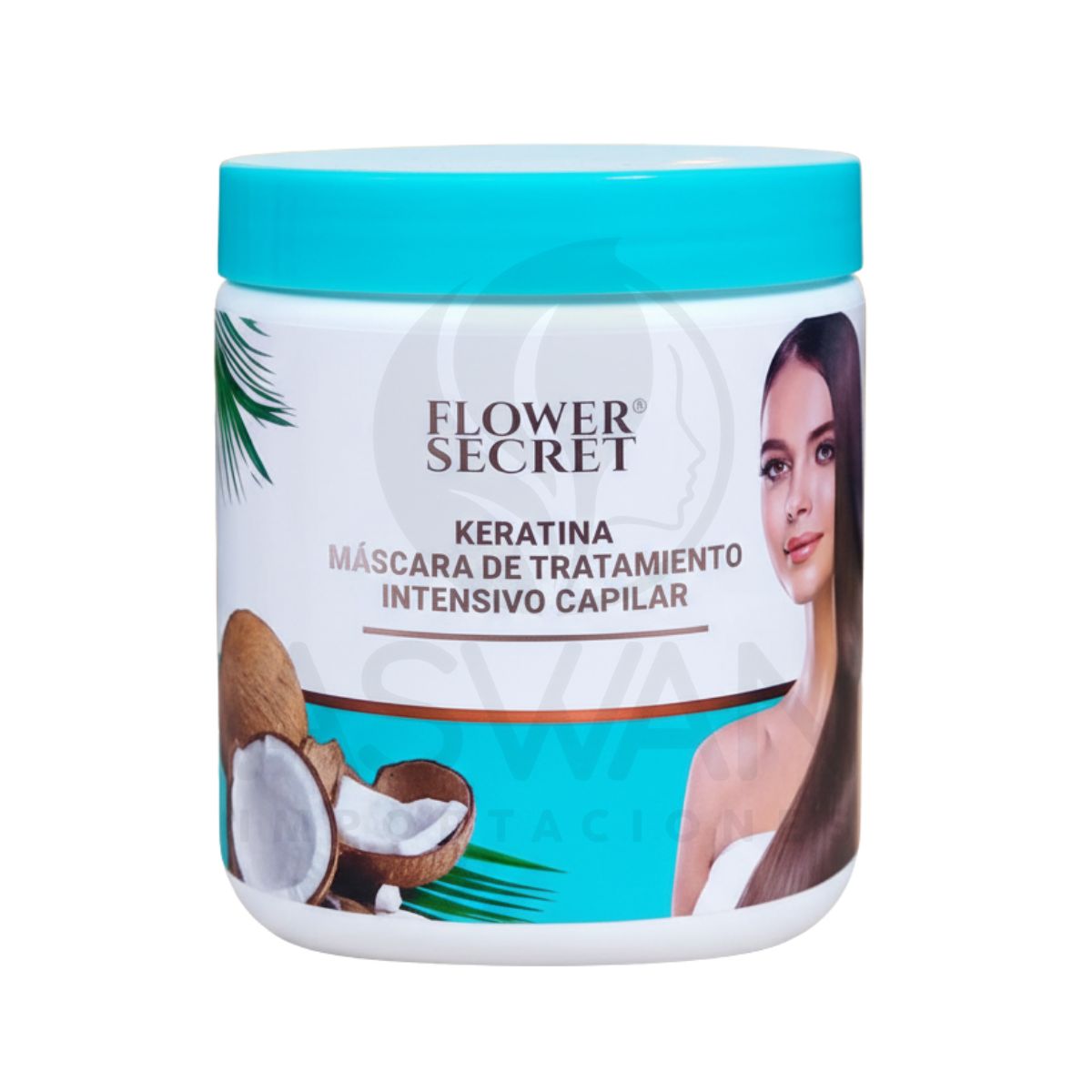 GENERICO - Mascarilla Capilar Keratina Coco 500ml - FLOWER SECRET
