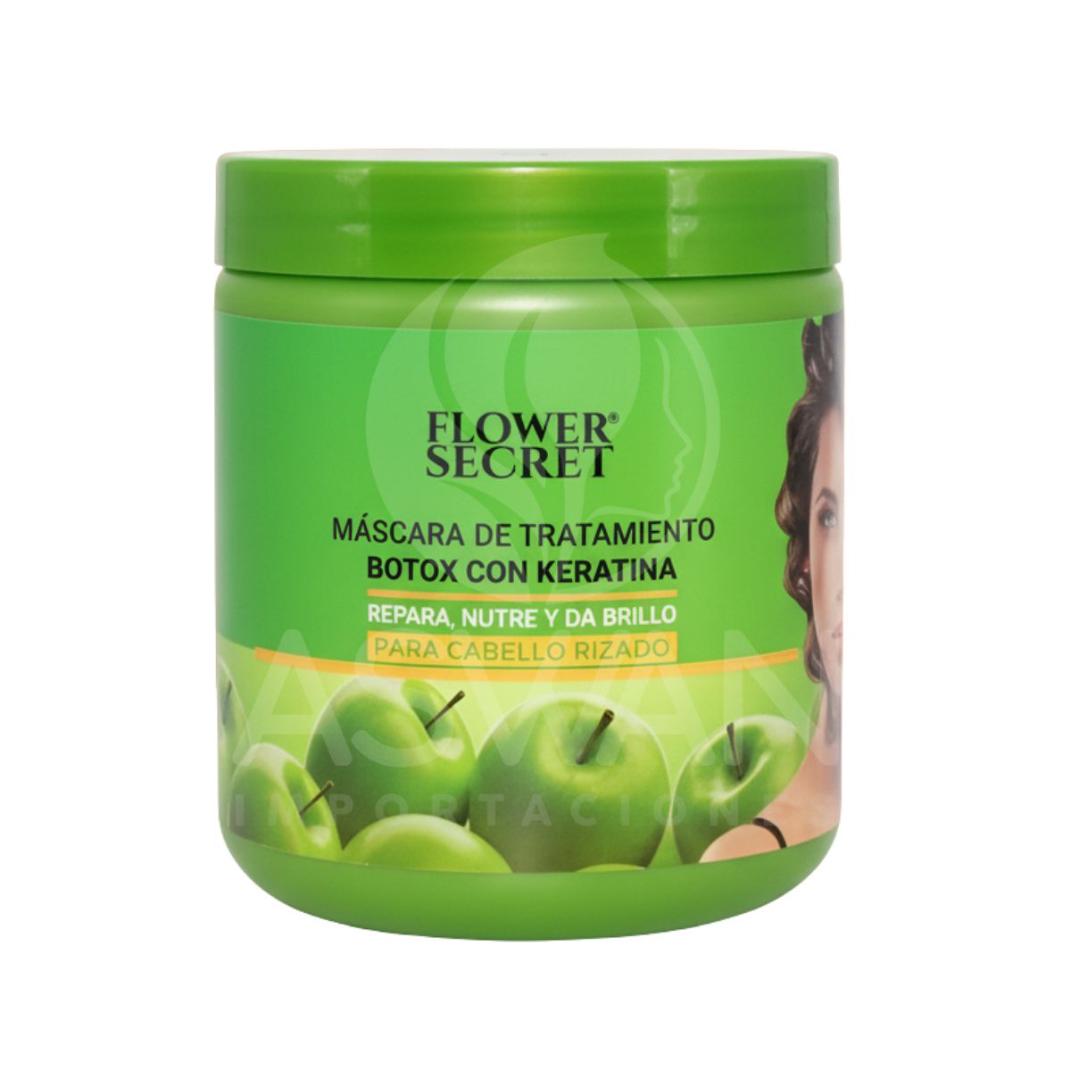GENERICO - Mascarilla Capilar Keratina Manzana 500ml - FLOWER SECRET