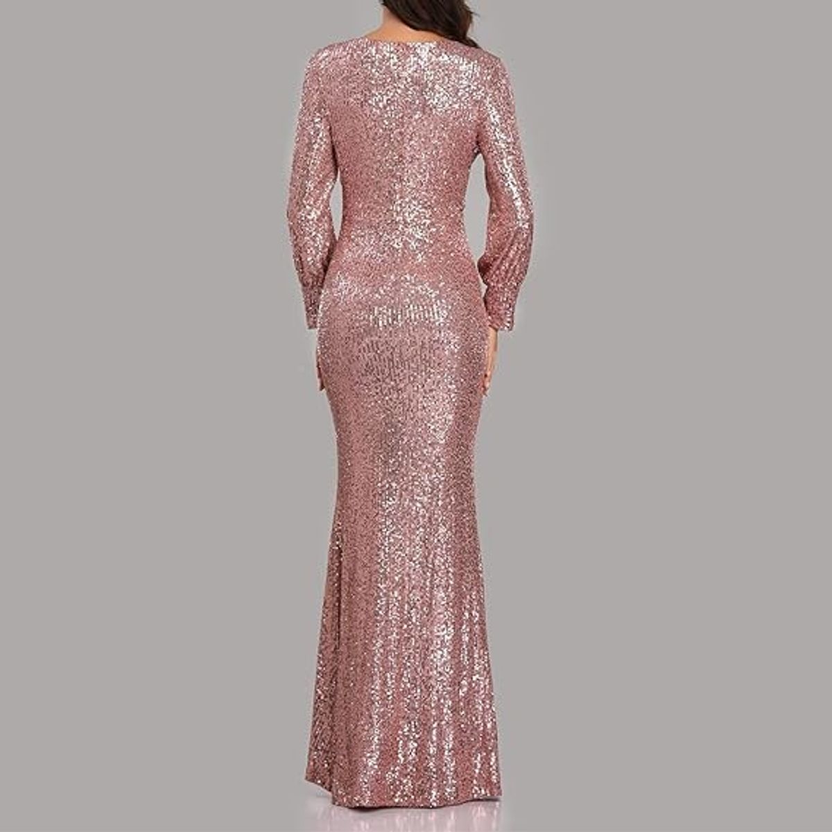 GENERICO - Vestido Elegante Dorado - Vestido Rosa