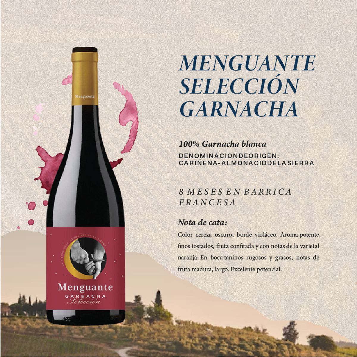 GENERICO - Vino Tinto - Menguante Selección Garnacha