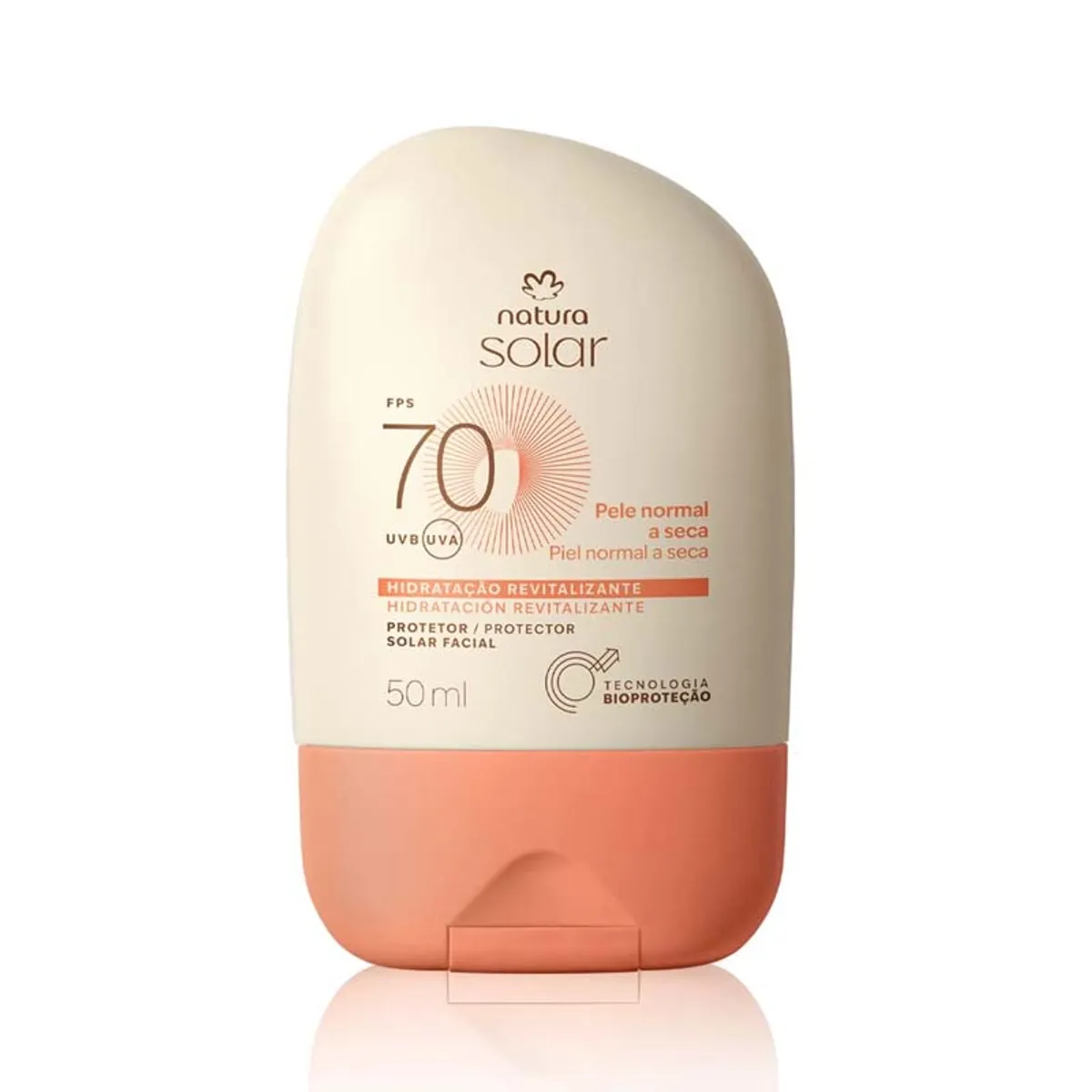 NATURA - Protector Solar Facial Piel Normal a Seca FPS 70