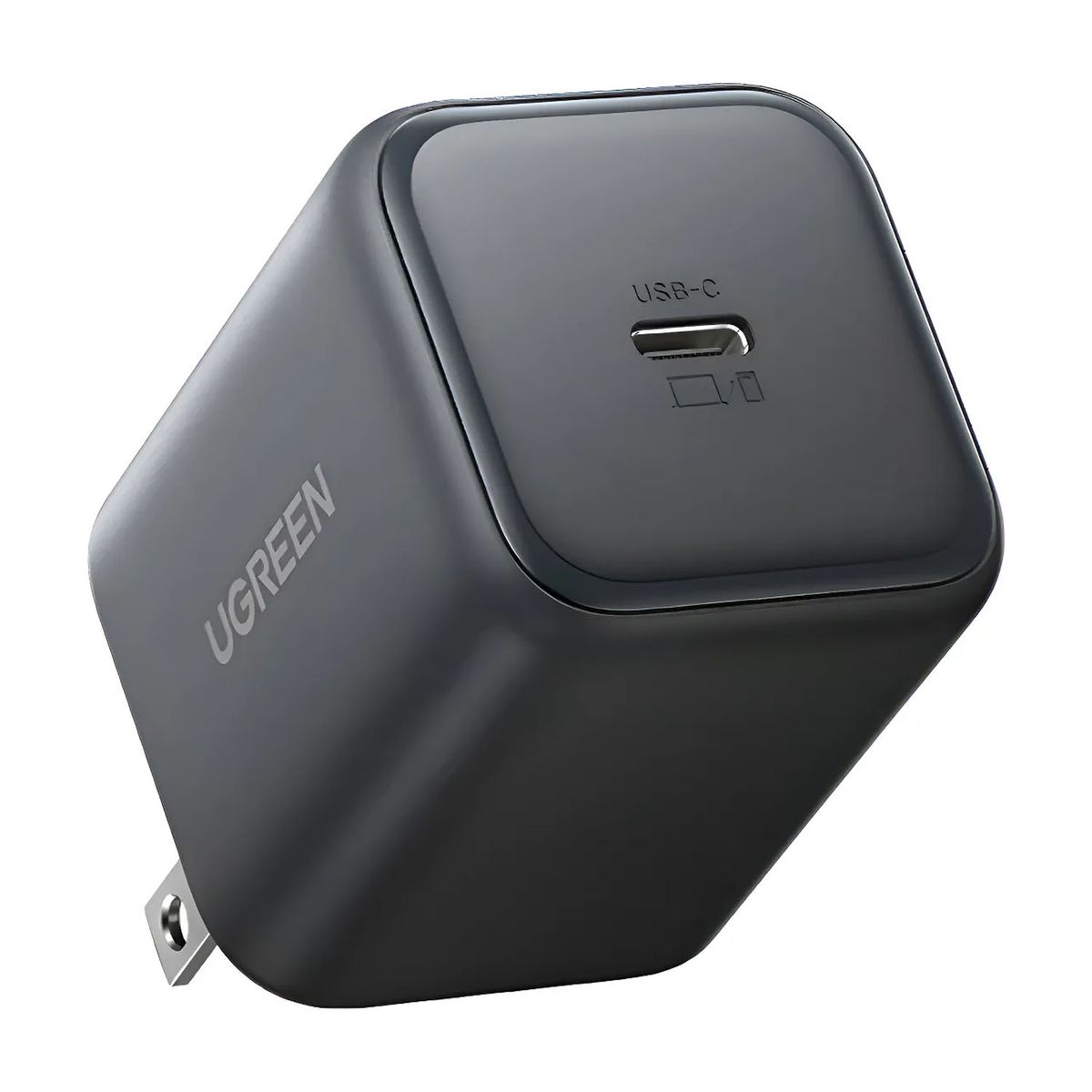 UGREEN - Cargador Rápido Ugreen Usb-c Gan De 45 W 65050b Negro