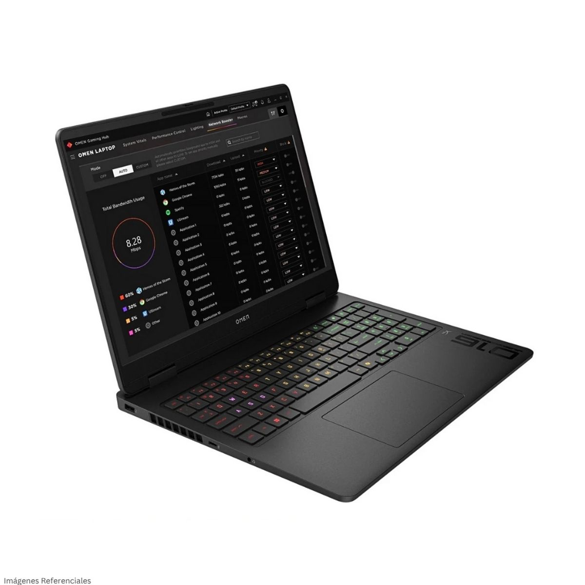 HP - Laptop HP OMEN 16-AN0001NR Intel Core Ultra 7 255H 16GB RAM 1TB SSD RTX 5060-8GB 16"  WUXGA