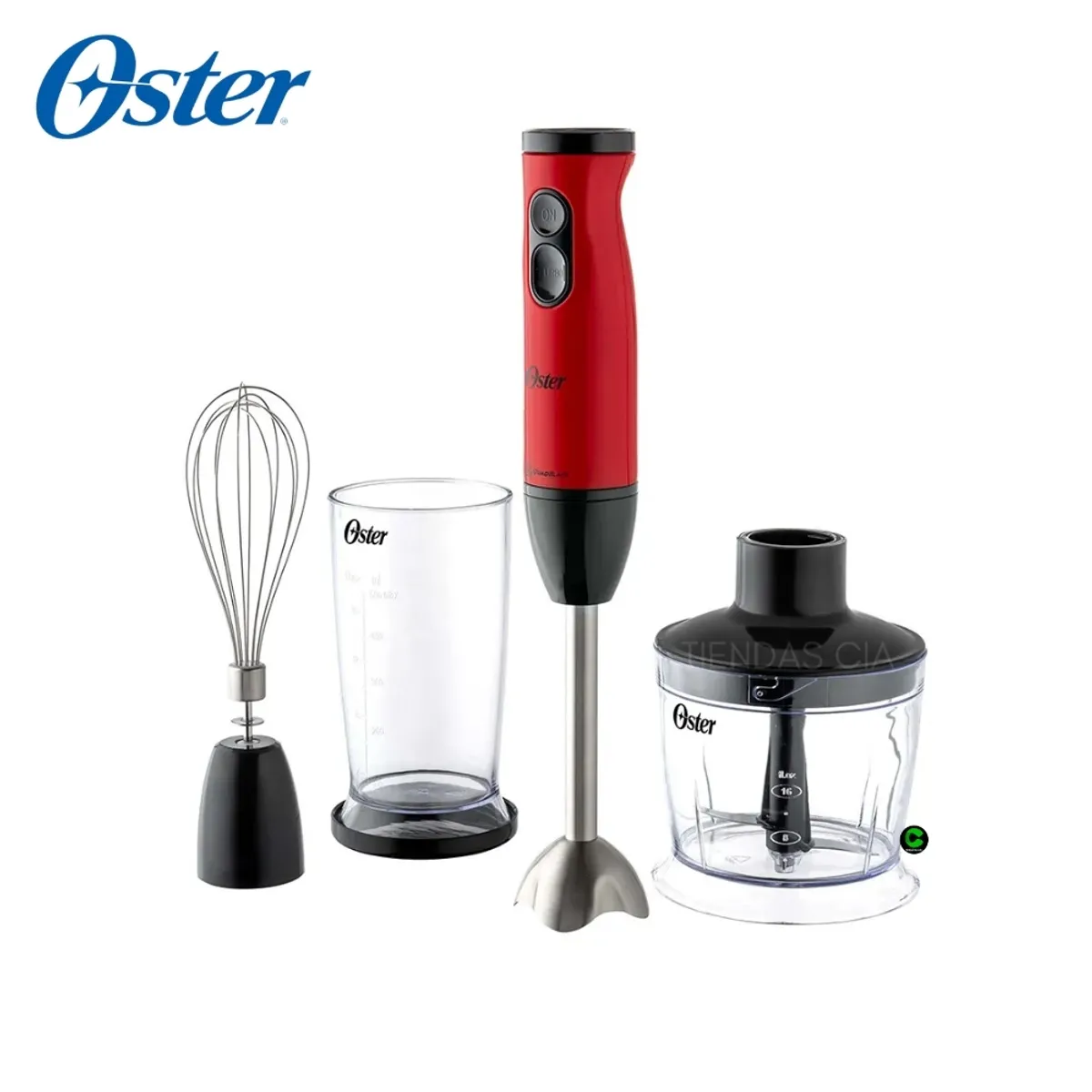 OSTER - Batidora de inmersión Oster con cuchilla Quad