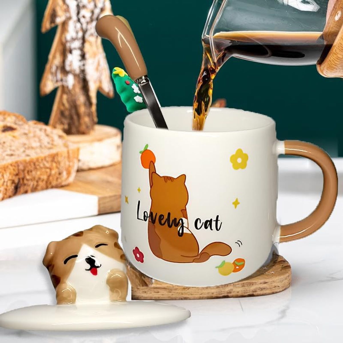 GENERICO - TAZA GATO - LOVELY CAT