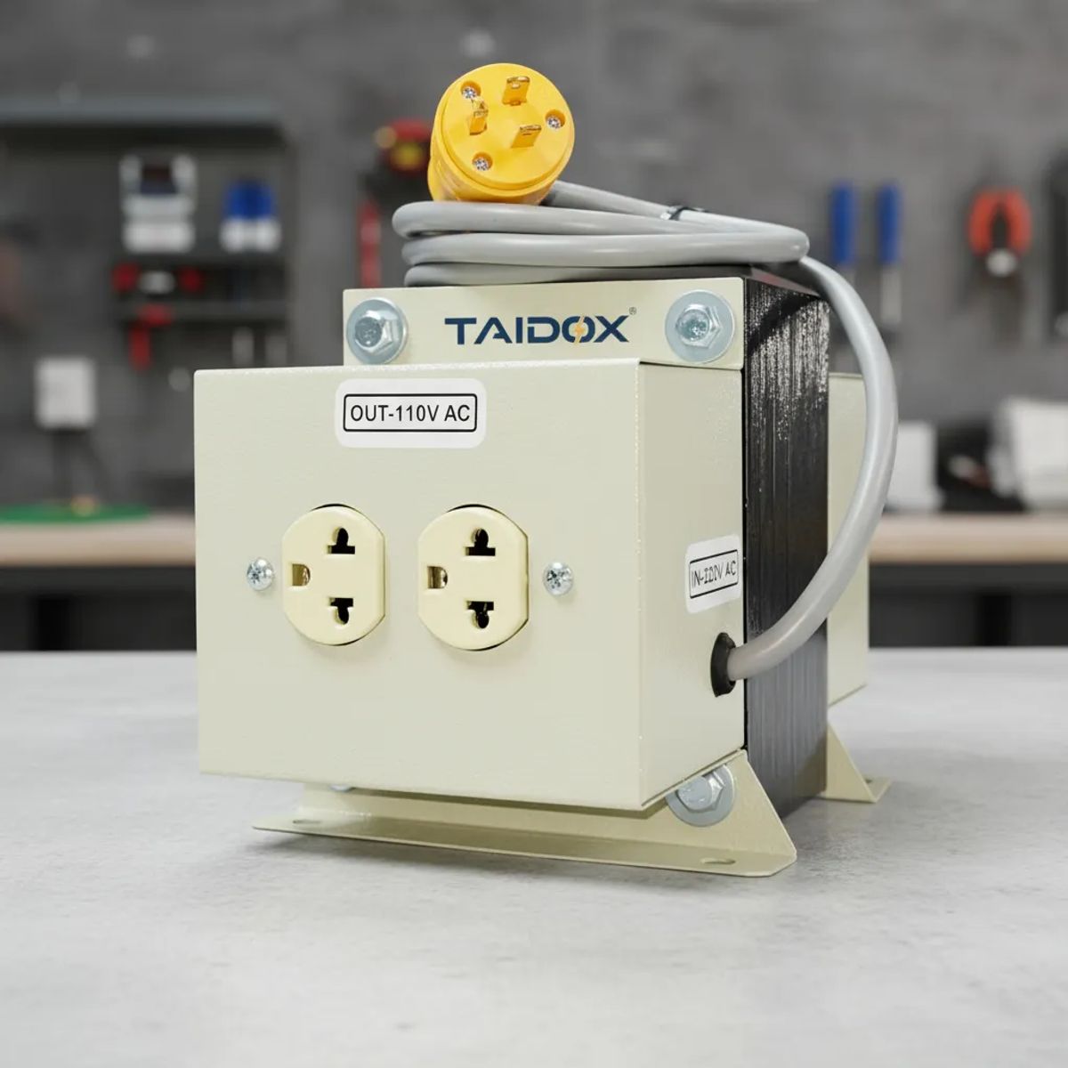TAIDOX - Autotransformador monofásico 220V A 110V 5000W 5KW