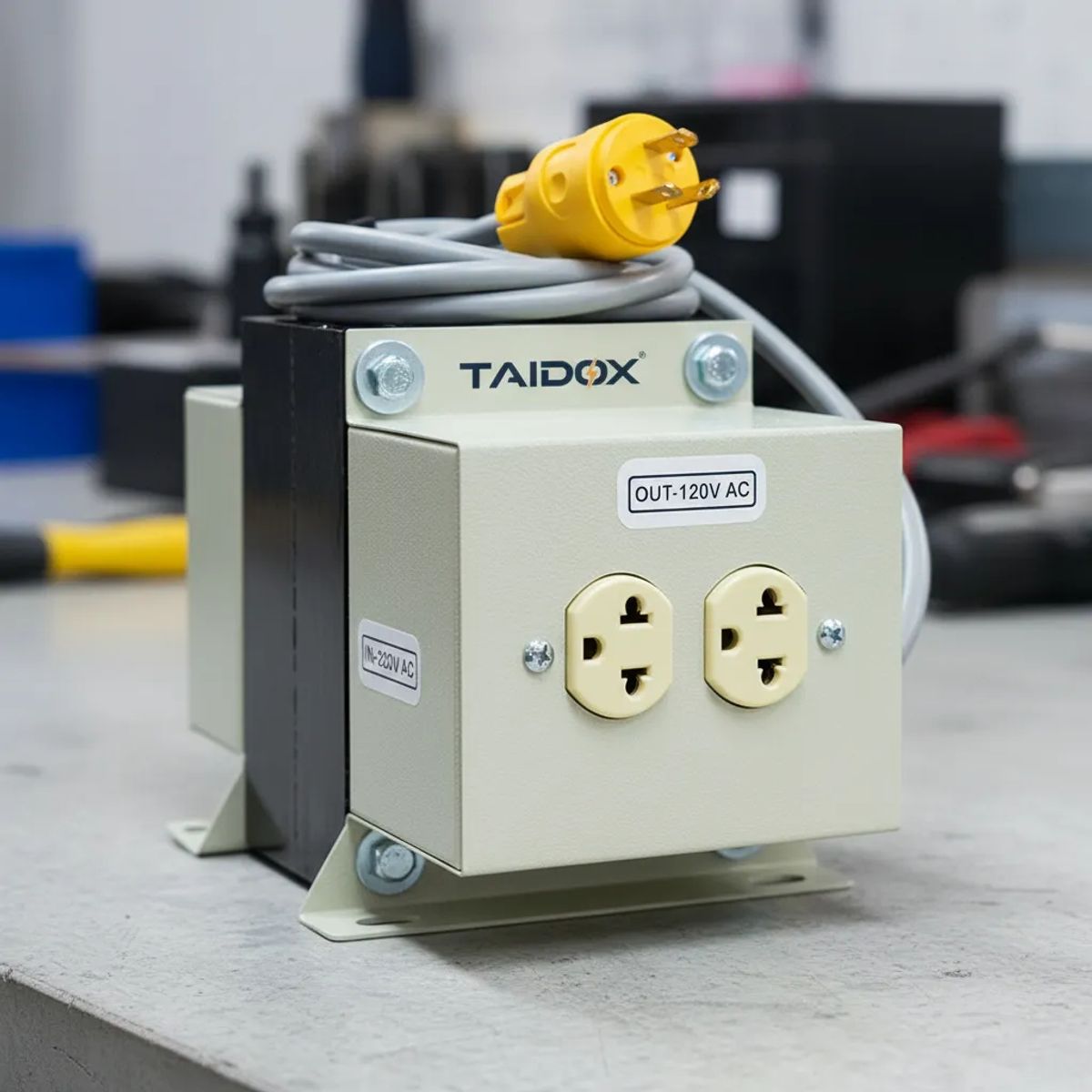 TAIDOX - Autotransformador monofásico 220V A 120V 1000W 1KW
